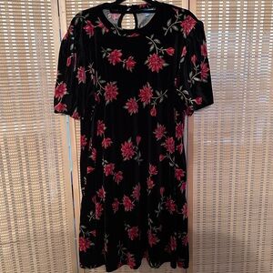 Draper James Velvet Shift Dress